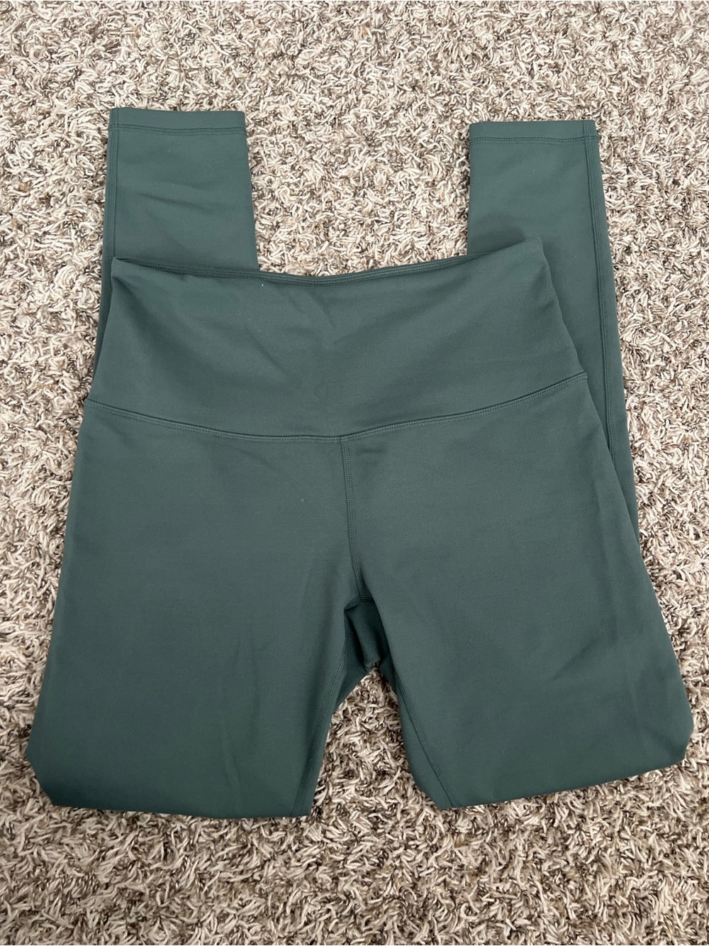 Zella Kids Dark Green High-Waist Leggings